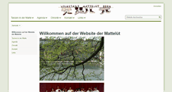 Desktop Screenshot of matte.volkstanz.ch