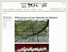 Tablet Screenshot of matte.volkstanz.ch